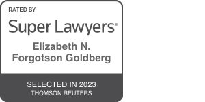 Rated By Super Lawyers | Elizabeth N. Forgotson Goldberg | Selected In 2023 | Thomson Reuters